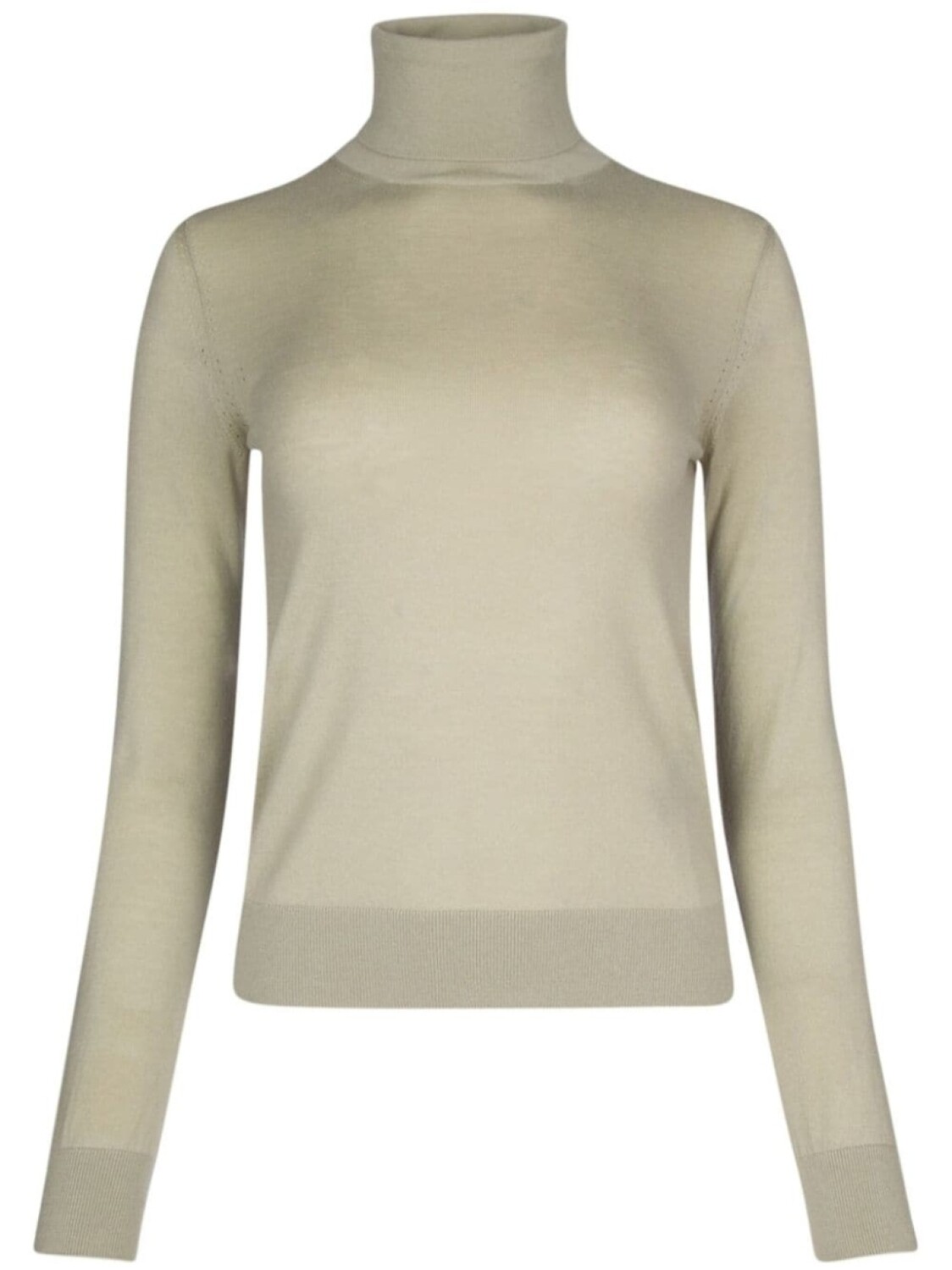 

Loro Piana вязаный топ Dolcevita, нейтральный цвет