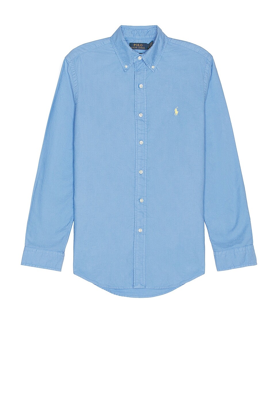 

Рубашка Polo Ralph Lauren Oxford Long Sleeve, цвет Harbor Island Blue
