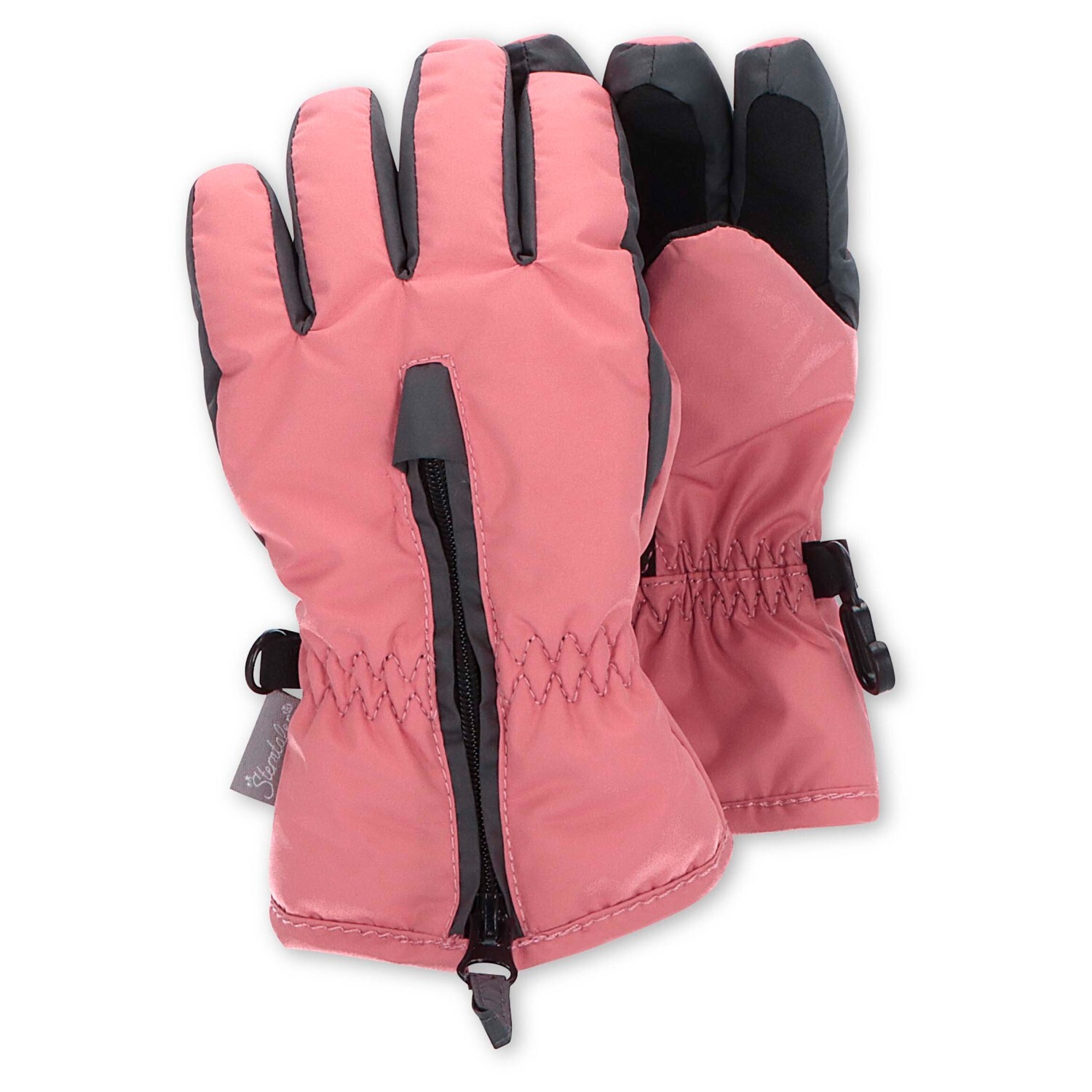 

Перчатки Sterntaler Fingerhandschuh Zweifarbig, цвет Beerenrosa