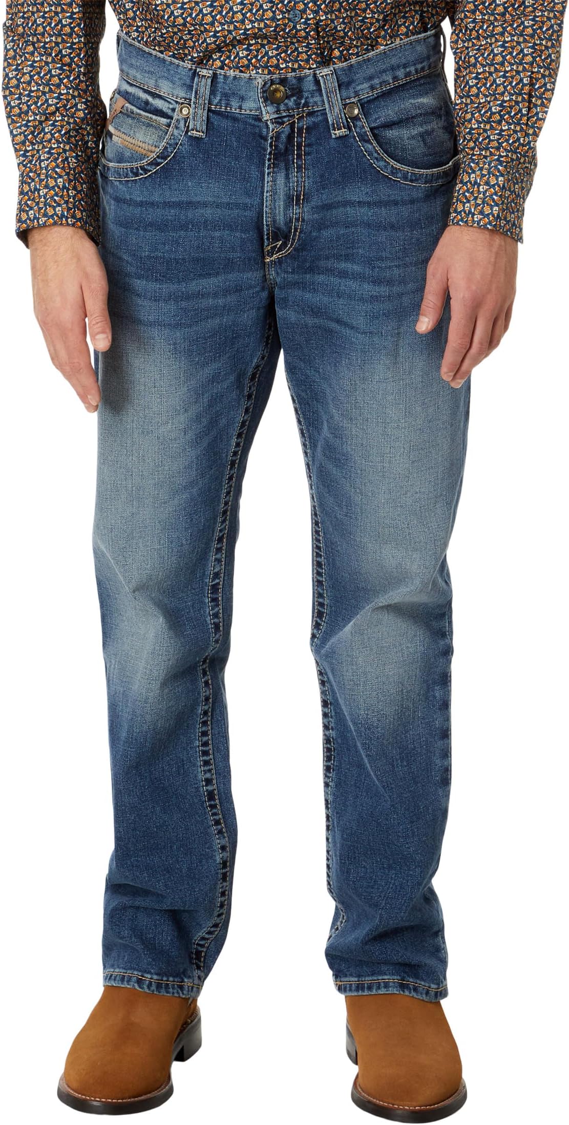 Джинсы M4 Straight Leg Longspur Jeans Ariat, цвет Dakota