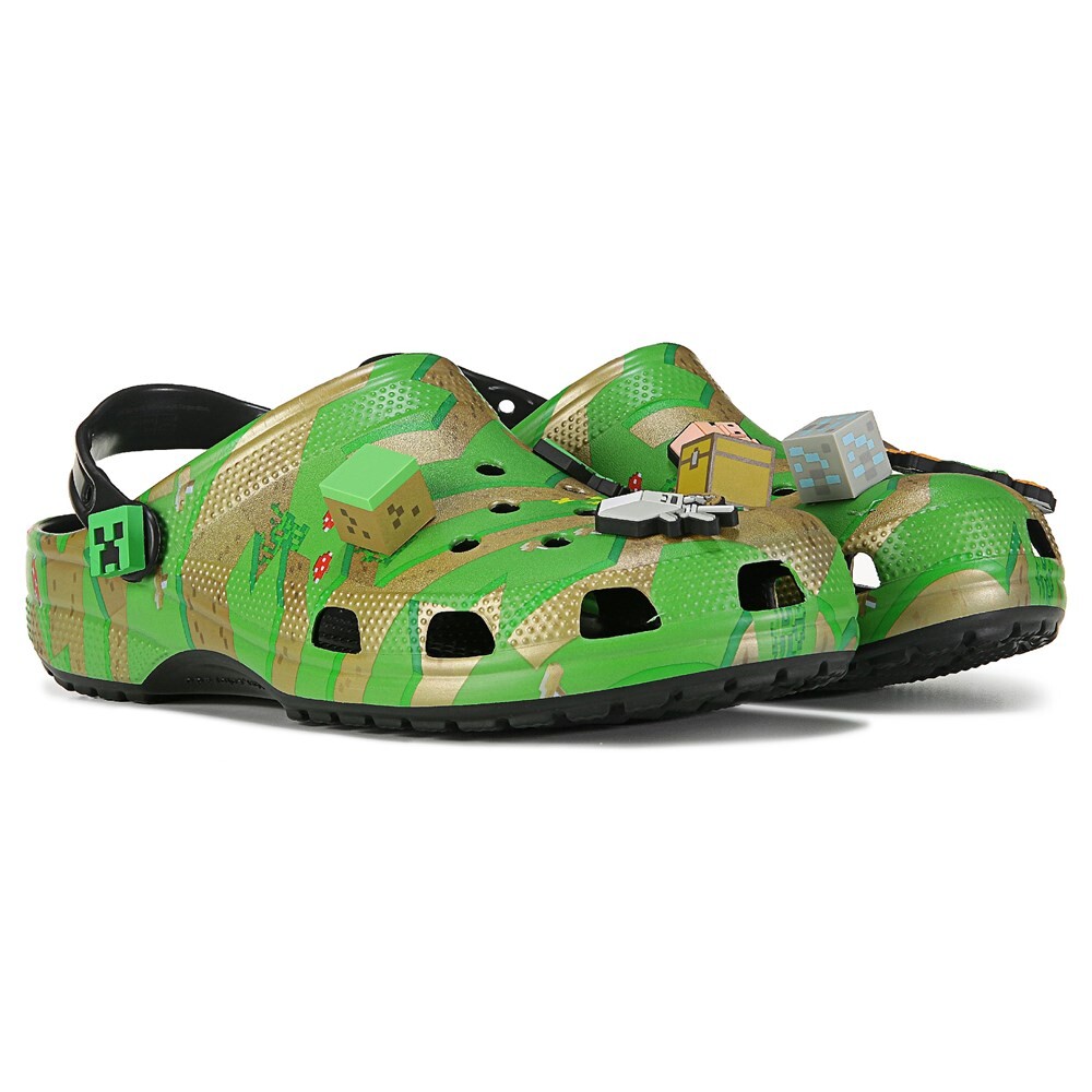 

Классические сабо Minecraft Crocs, мультиколор