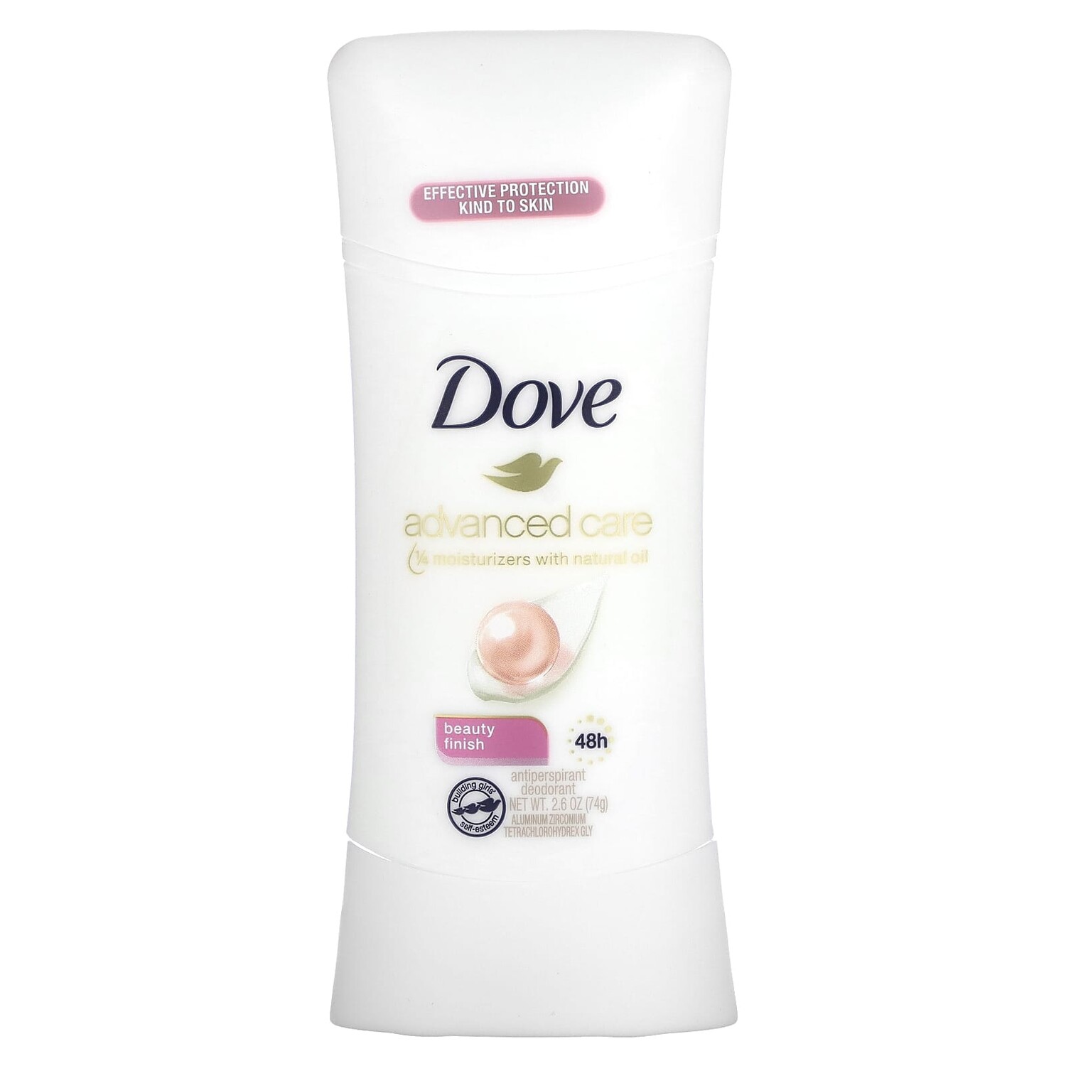 

Advanced Care, дезодорант-антиперспирант, финиш, 74 г (2,6 унции), Dove