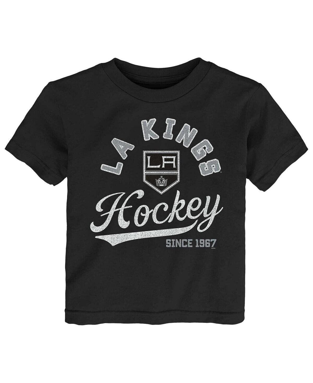 

Черная футболка Los Angeles Kings Take The Lead для мальчиков и девочек для малышей Outerstuff