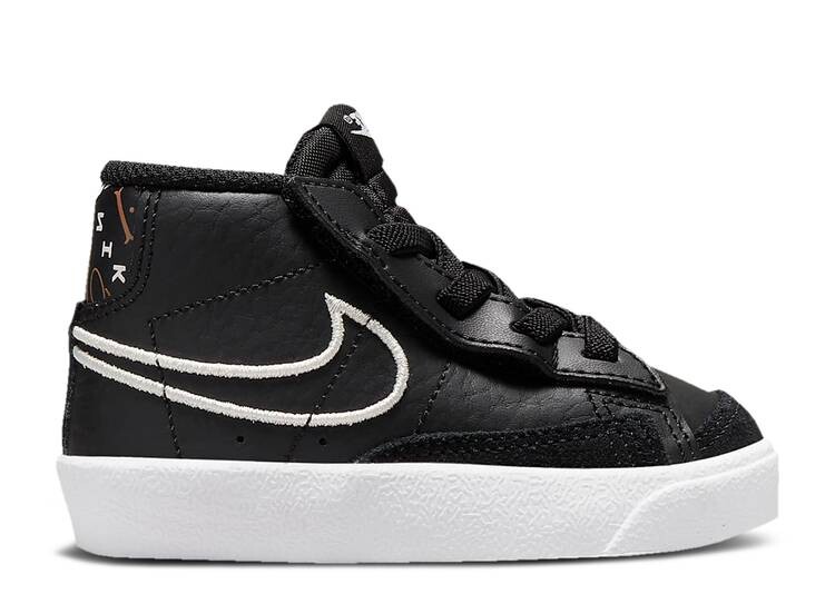 

Кроссовки Nike BLAZER MID '77 SE TD 'BLACK LIGHT SMOKE GREY', черный