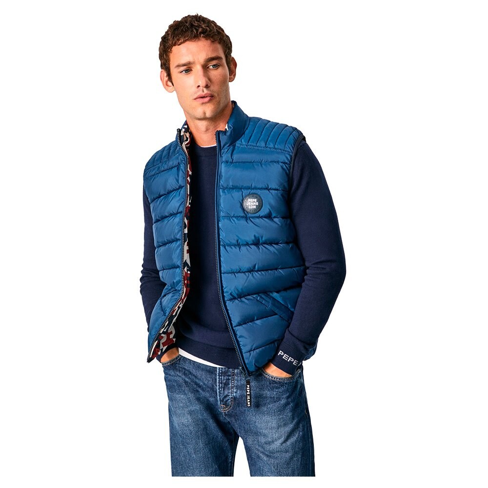 

Жилет Pepe Jeans Heinrich Reversible, синий