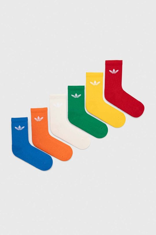 6 упаковок носков adidas Originals, белый