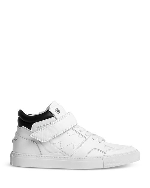 

Женские кроссовки Mid Flash Zadig & Voltaire, цвет White, Белый