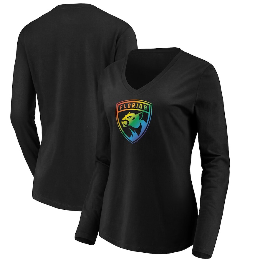 

Футболка с длинным рукавом Fanatics Branded Florida Panthers, черный