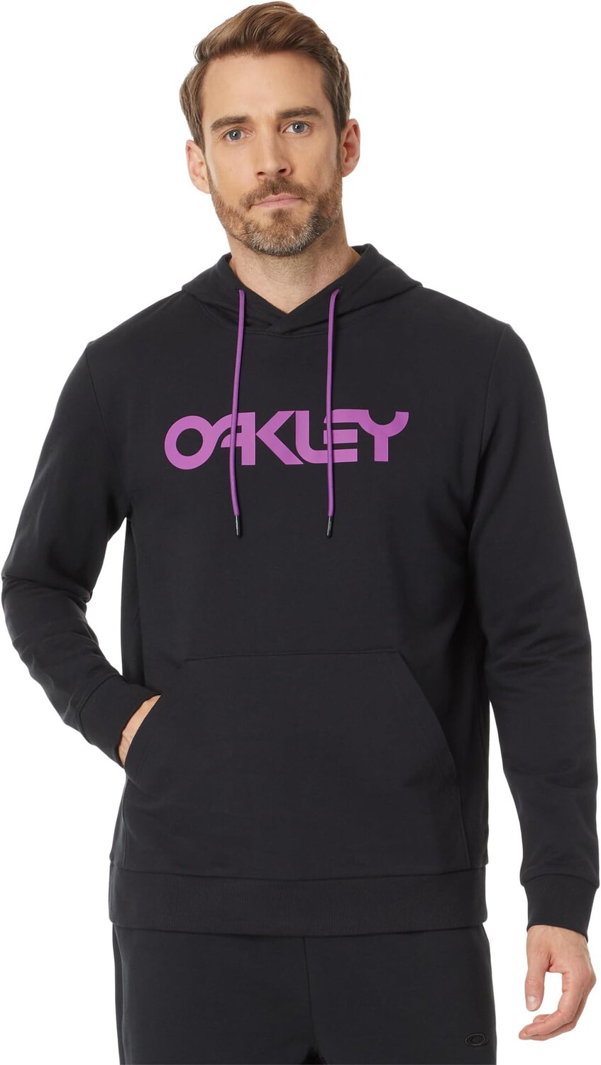 

Толстовка с капюшоном B1B 2.0 Oakley, цвет Blackout/Ultra Purple