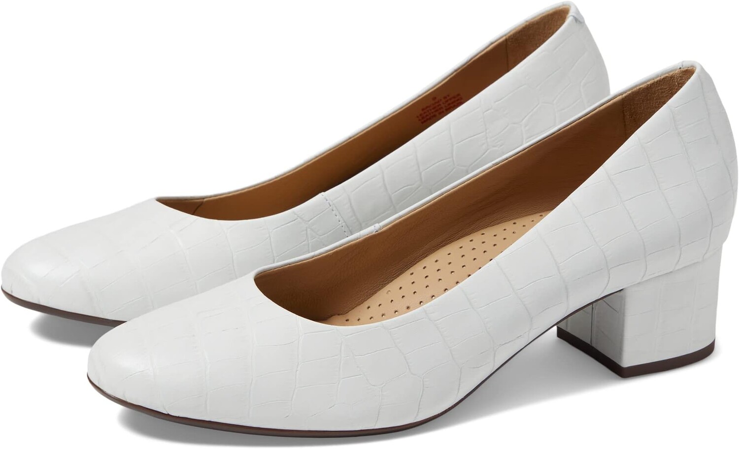 

Туфли Broad Street Pump Marc Joseph New York, цвет White Croco