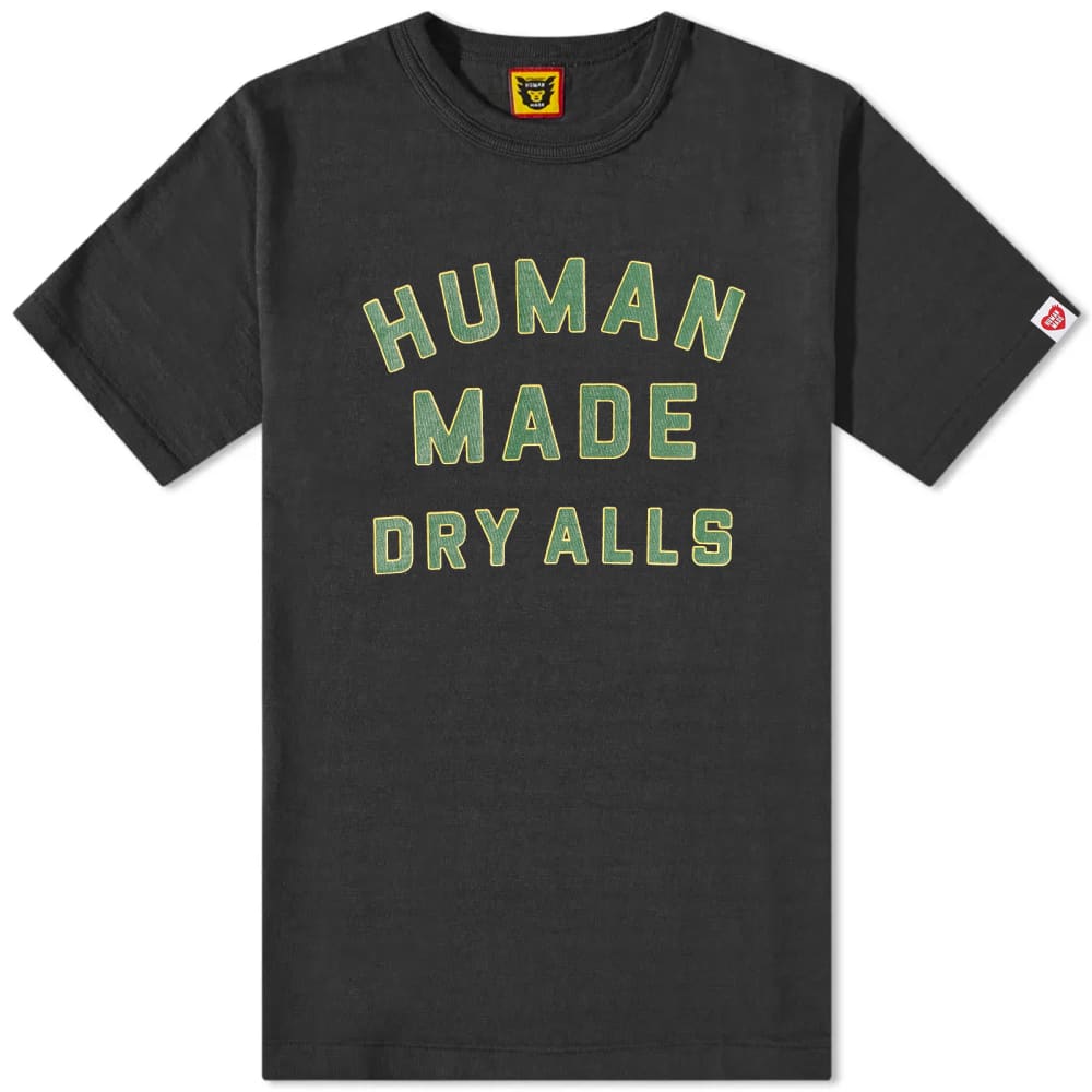 Футболка Human Made, черный футболка human made dog черный