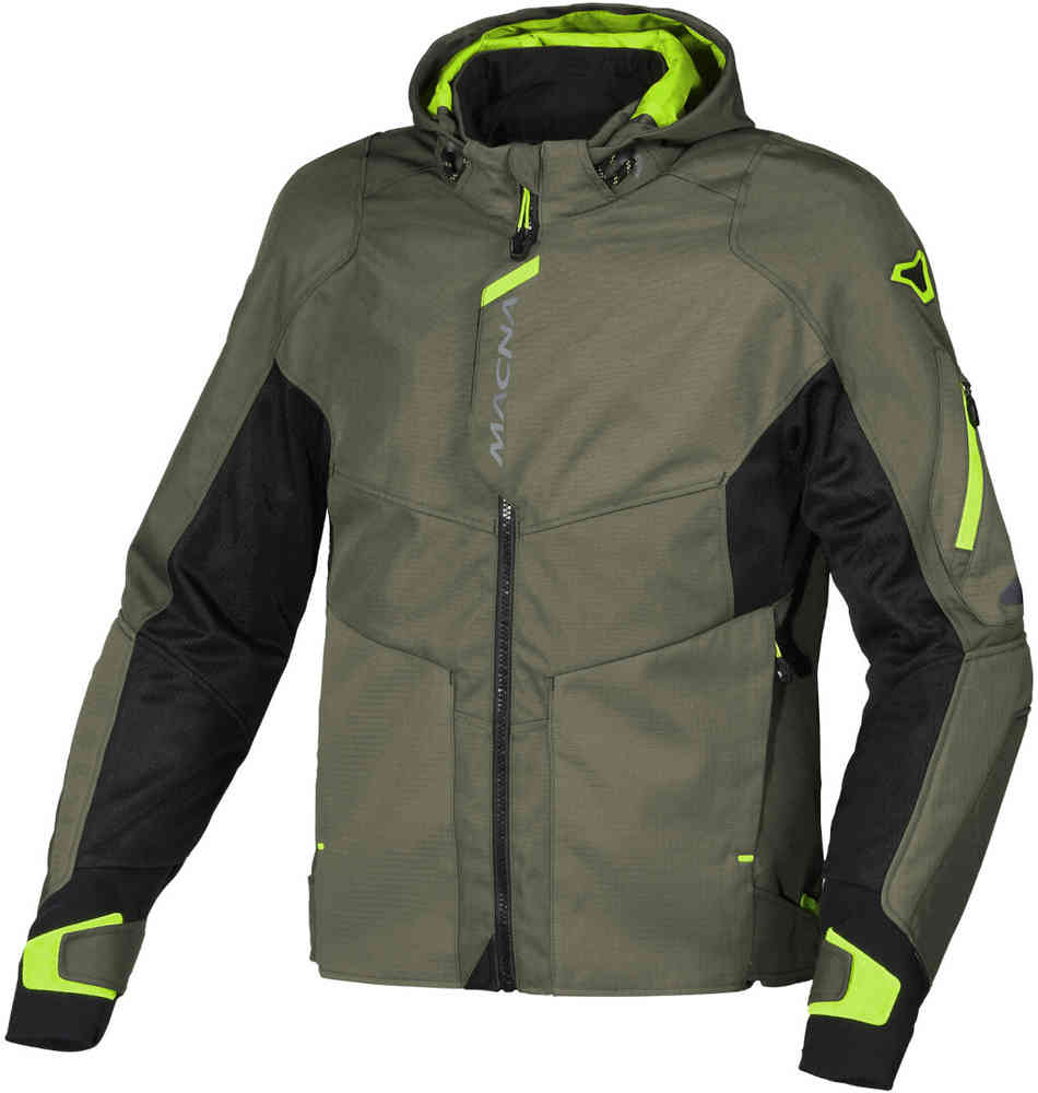 Водонепроницаемая мотоциклетная текстильная куртка Beacon Macna, зеленый водонепроницаемая куртка luhta