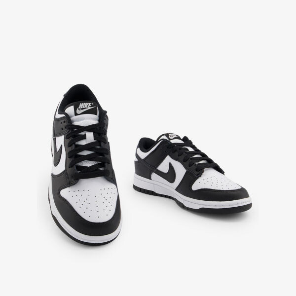 

Кожаные кроссовки dunk low с низким берцем Nike, черный