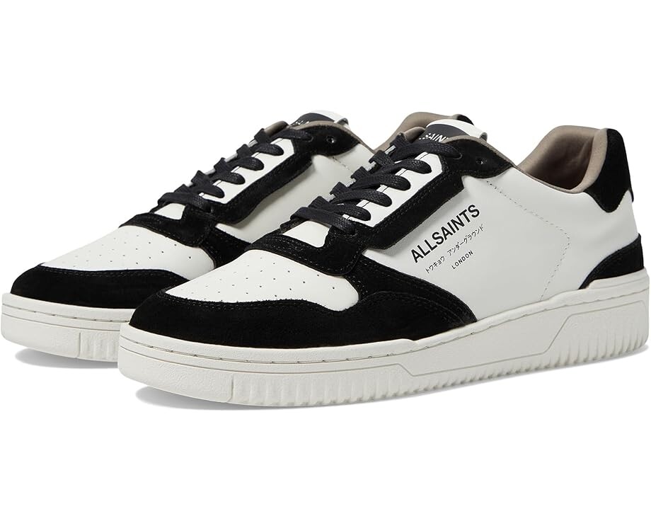 

Кроссовки AllSaints Regan Low Top, белый/черный