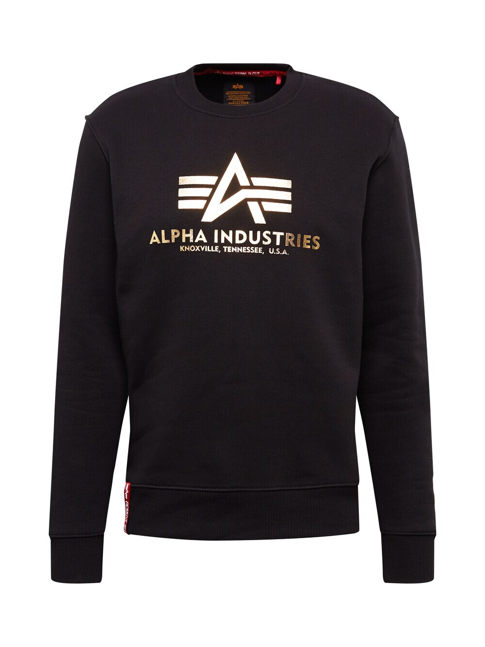 

Толстовка обычного кроя Alpha Industries, черный