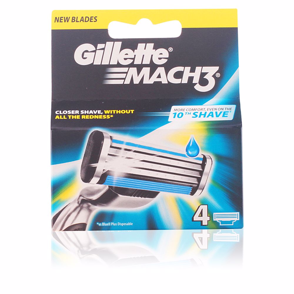 Лезвия бритвы Mach3 cuchillas para afeitar Gillette, 4 шт