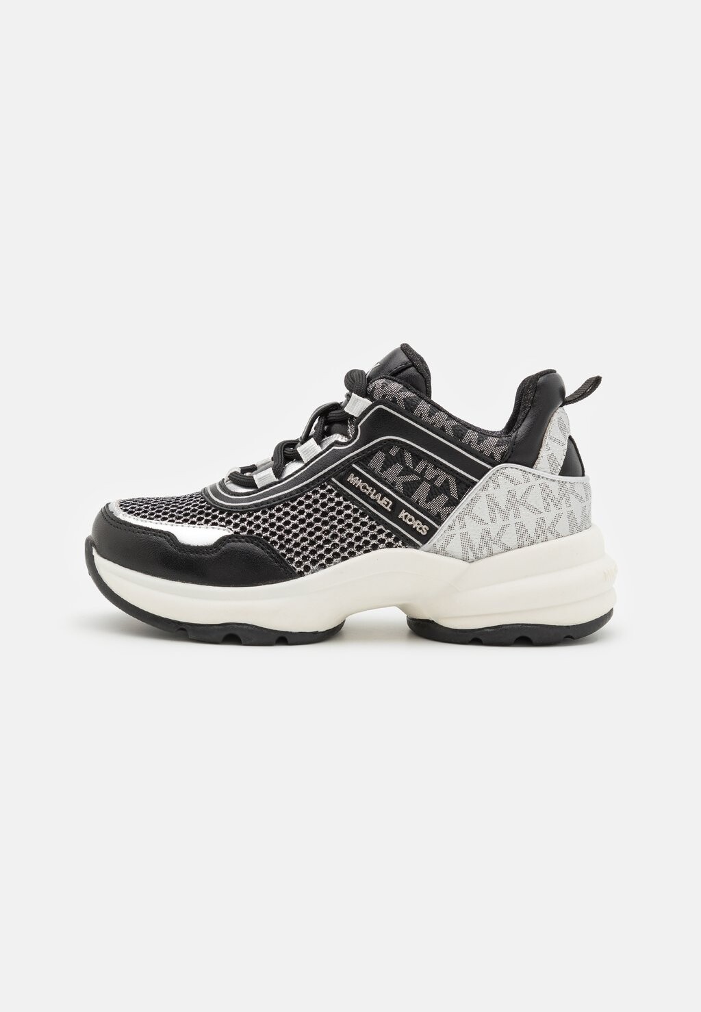 

Кроссовки низкие OLYMPIA Michael Kors Kids, цвет black/silver