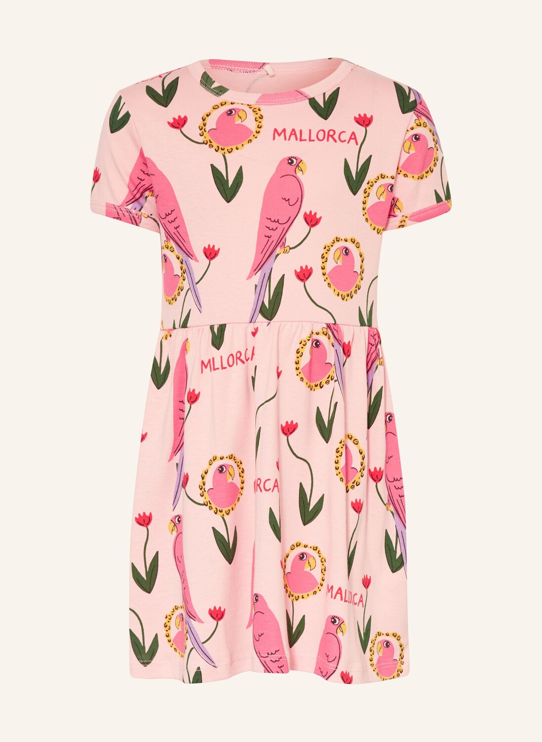 

Платье из джерси Mini Rodini, розовый