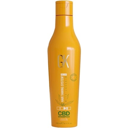 

GK HAIR Global Кератиновый конопляный шампунь, 8,11 жидких унций/240 мл — увлажняющий, укрепляющий, восстанавливающий цвет, восстанавливающий, питающий и сияющий, с органическим веганским сульфатом, без парабенов