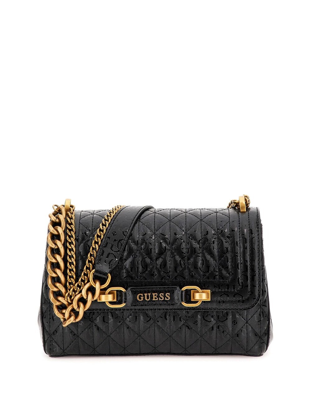 

Сумка через плечо Guess, черный