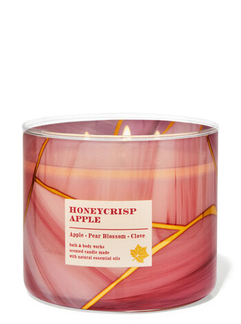 

Свеча с 3 фитилями Honeycrisp Apple, 14.5 oz / 411 g, Bath and Body Works