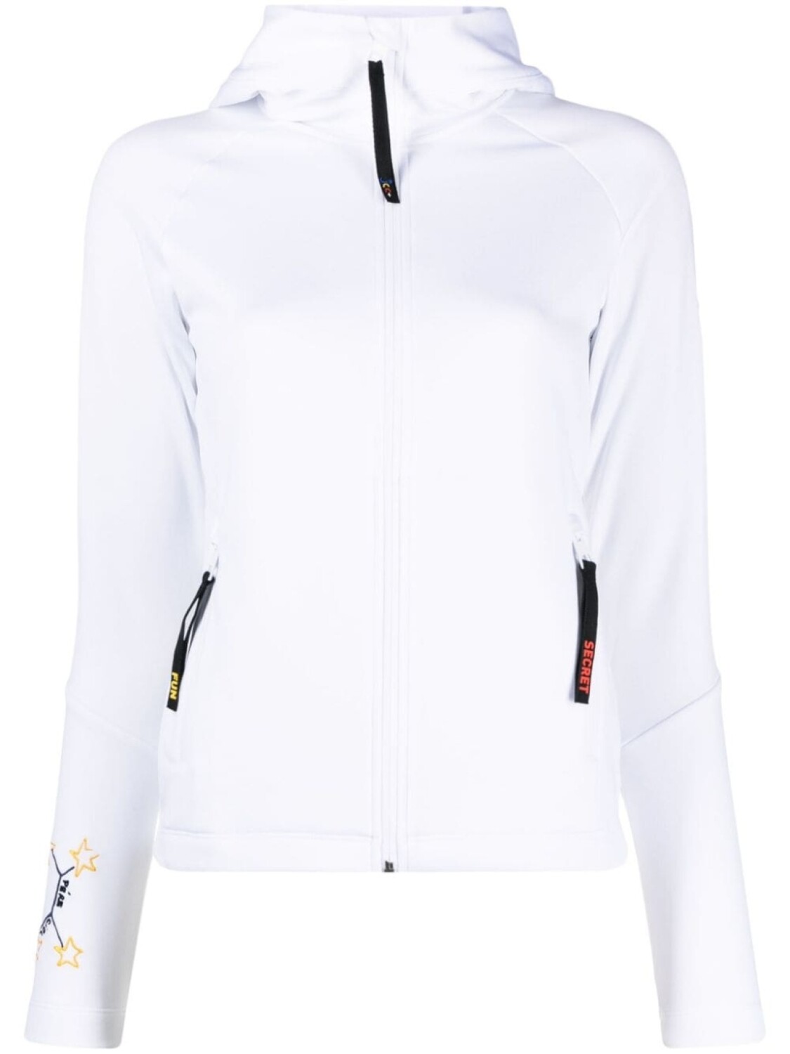 

Rossignol graphic-print zipped hoodie, белый