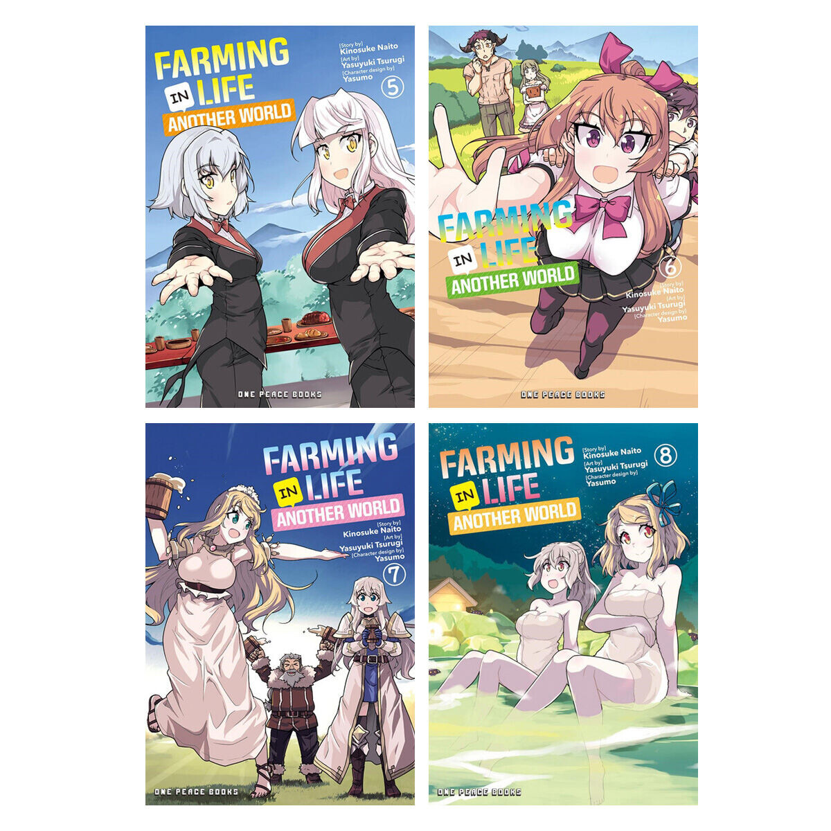 

Манга Farming Life in Another World Manga (5-8) Bundle