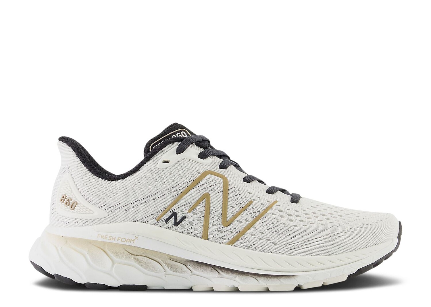 

Кроссовки New Balance Wmns Fresh Foam X 860V13 'Sea Salt Black', белый