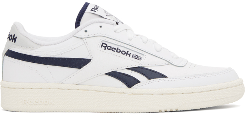 

Белые кроссовки Club C Revenge Reebok Classics, цвет Ftwwht/Chalk/Vecnavy