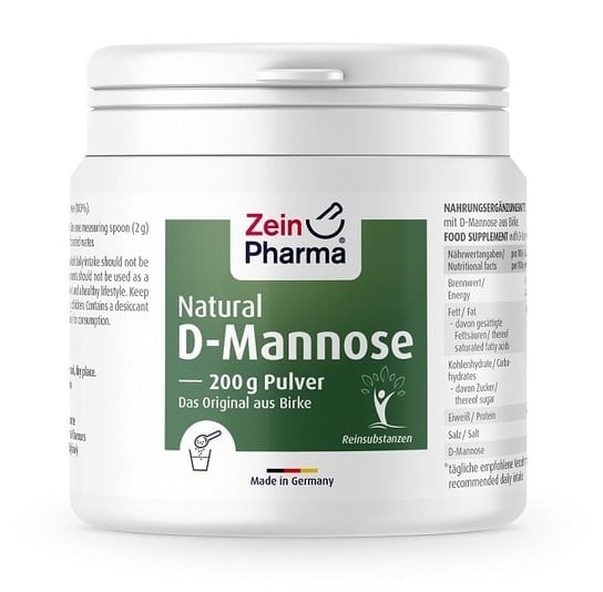 

Zein Pharma, D-Mannose, натуральная D-манноза, порошок, 200 г