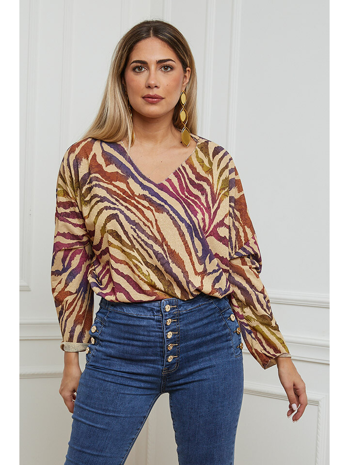 

Блуза Plus Size Company Emry, бежевый