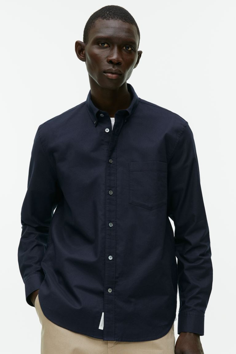 Оксфордская рубашка ARKET рубашка leo arket цвет black