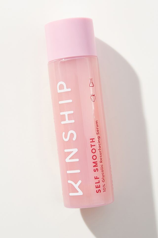 

Омолаживающая сыворотка Kinship Self Smooth 10% гликолевой кислоты, розовый