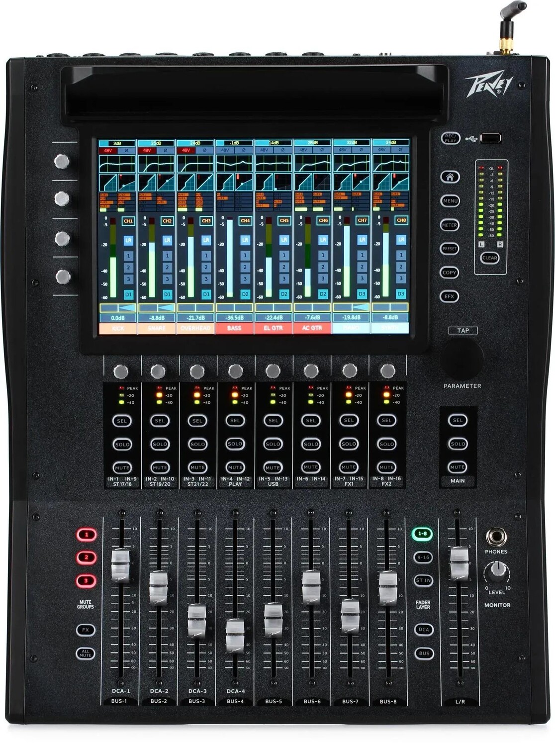 

Peavey Aureus 28-канальный цифровой микшер