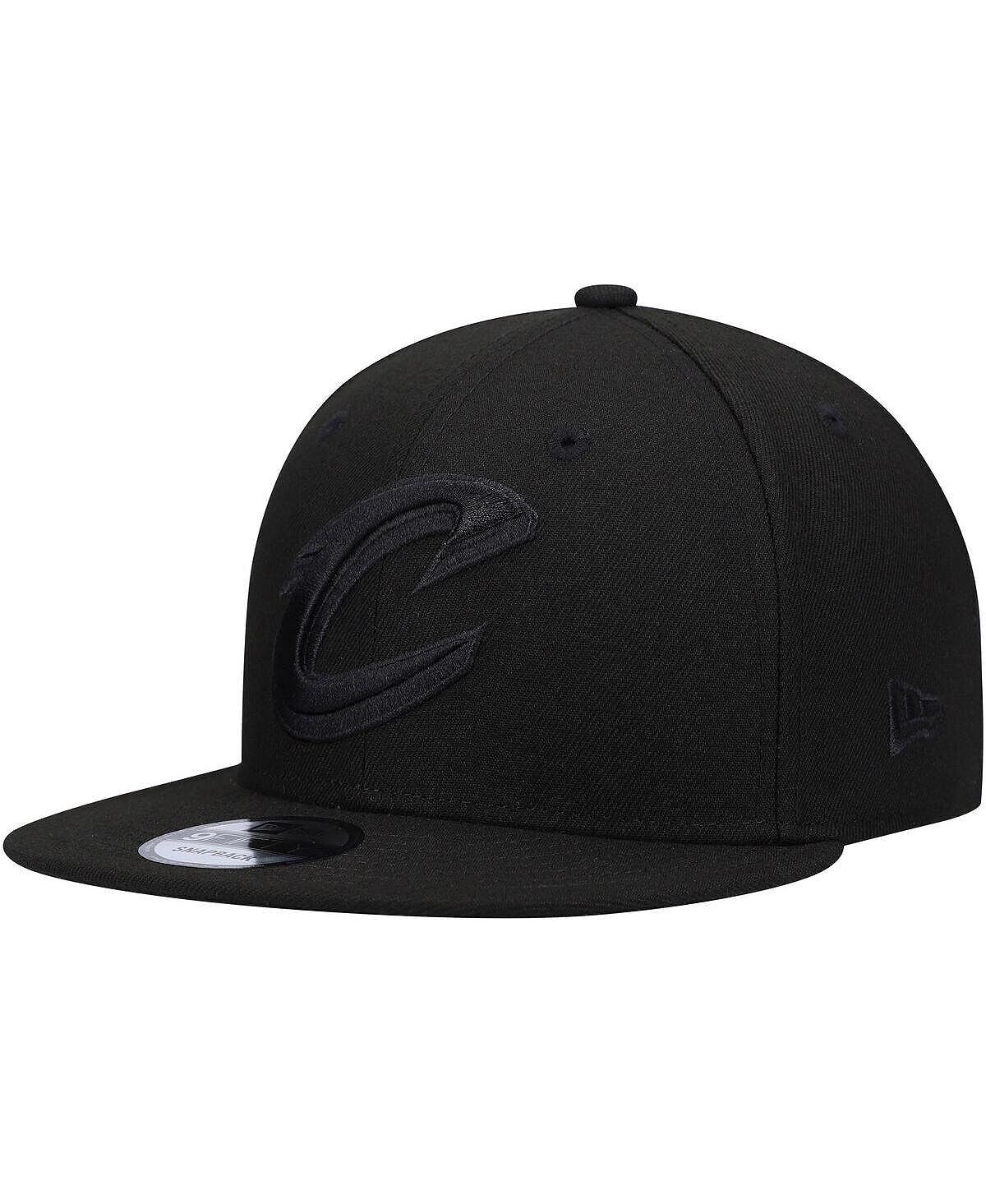 

Мужская кепка Cleveland Cavaliers Black On Black 9Fifty Snapback New Era