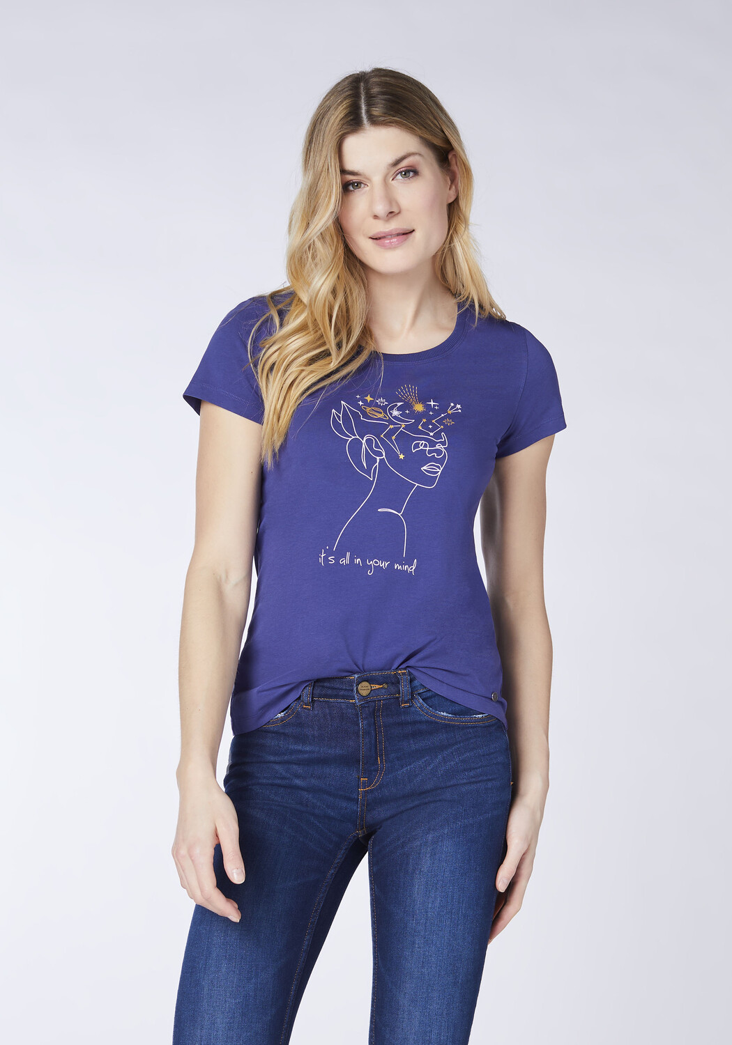 

Футболка Oklahoma Premium Denim, синий