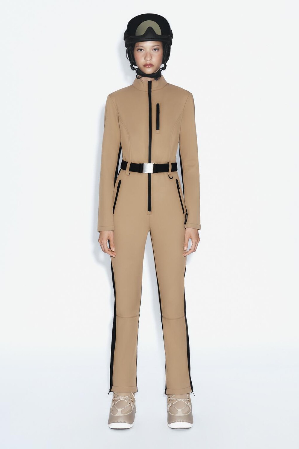 

Лыжная коллекция водостойкие и водоотталкивающие ботинки ZARA, светло-бежевый