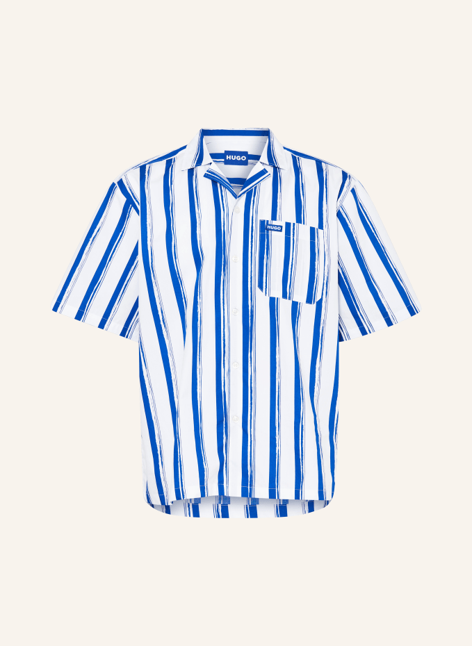 

Рубашка с короткими рукавами eligino comfort fit Hugo, белый