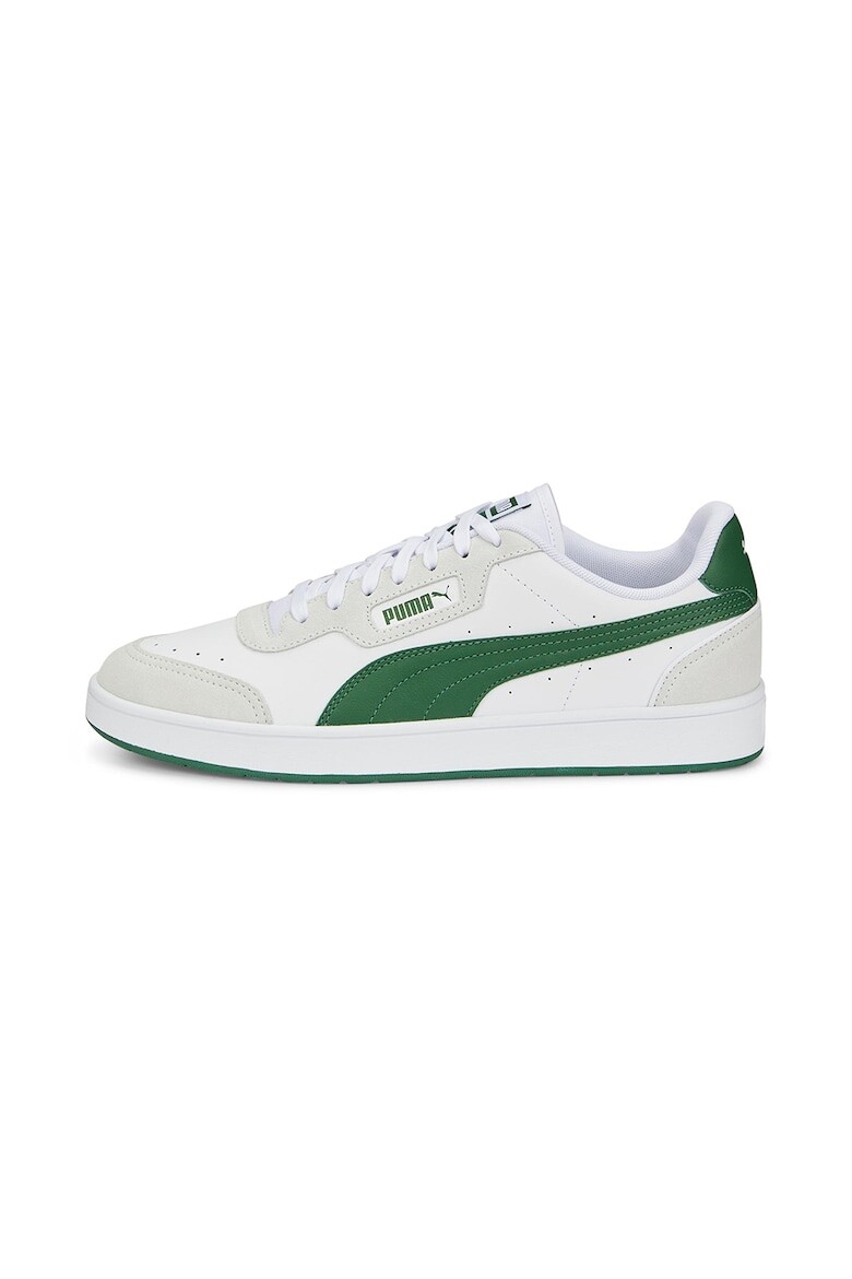 

Кожаные спортивные туфли Court Guard с замшей Puma, зеленый