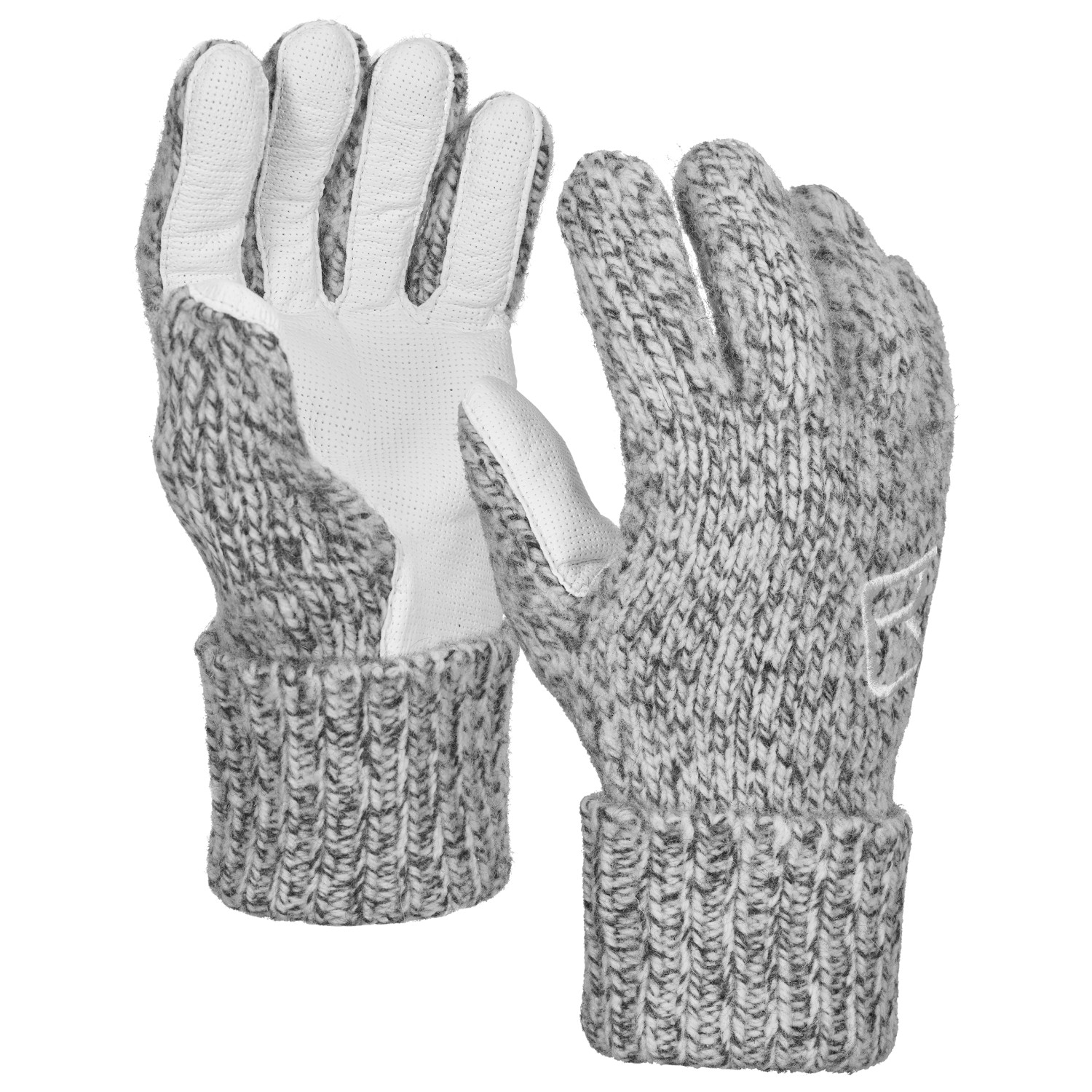 Перчатки Ortovox Classic Wool Glove Leather, цвет Grey Blend