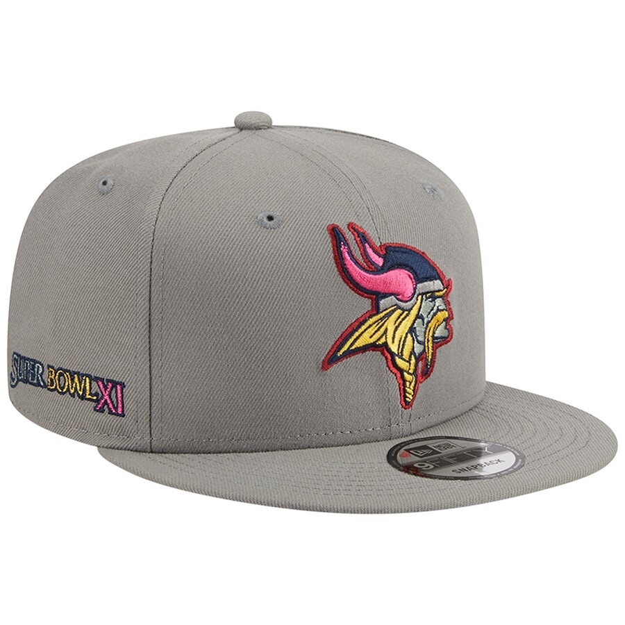 

Бейсболка New Era Minnesota Vikings, серый