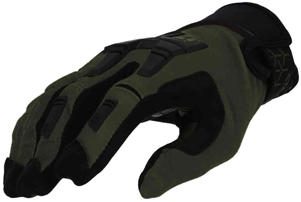 Мотоциклетные перчатки X-Enduro Acerbis, черный/зеленый