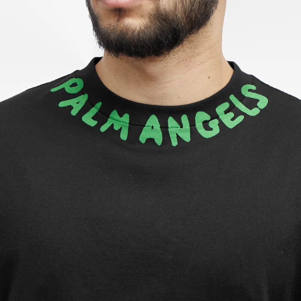 

Palm Angels Футболка с логотипом, черный