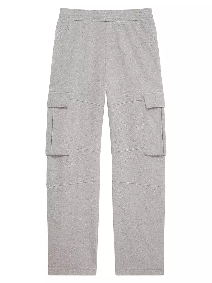 

Брюки-карго из джерси Givenchy, серый