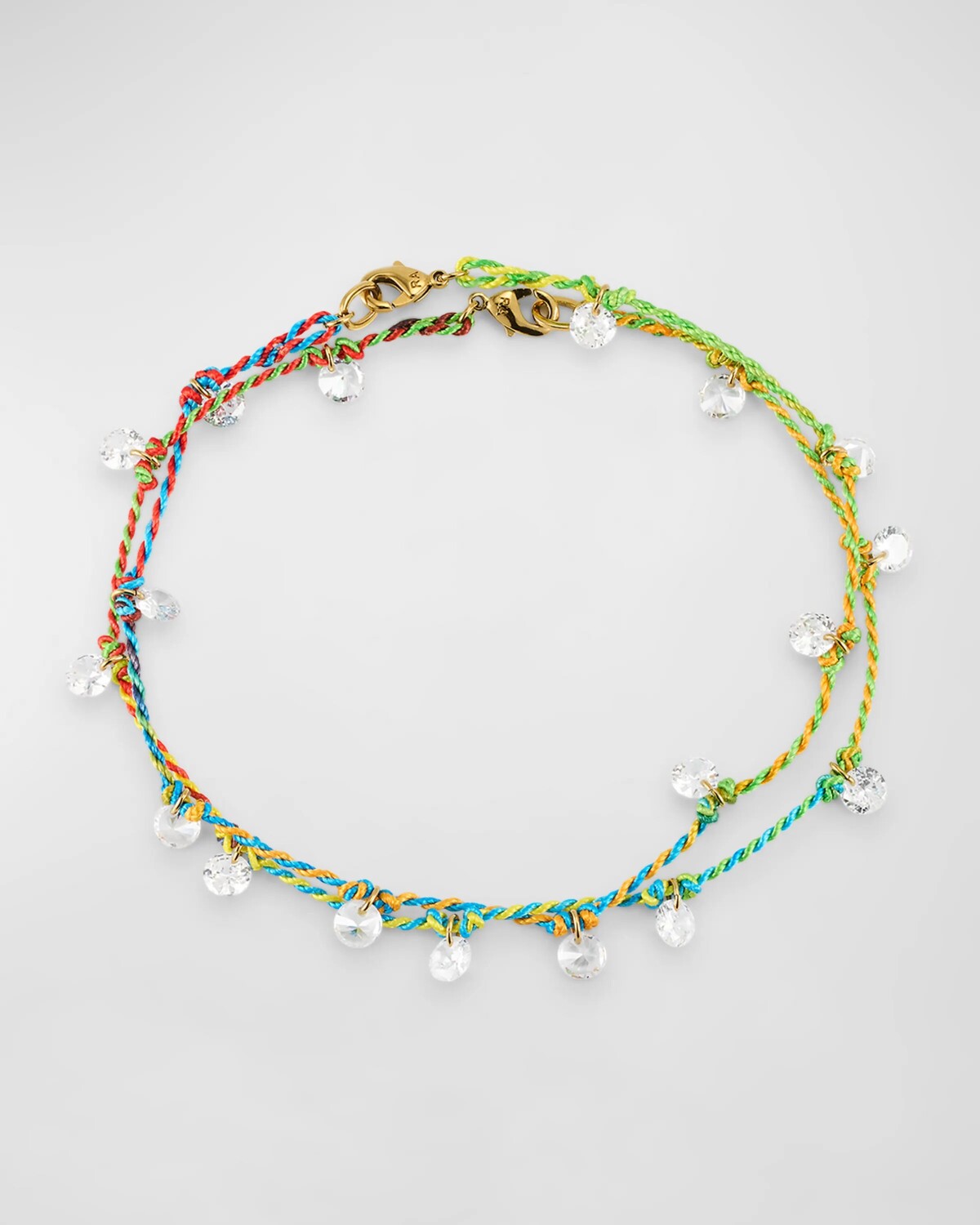 

Мини-браслет Drip Drop Rainbow Duo Roxanne Assoulin, цвет Rainbow
