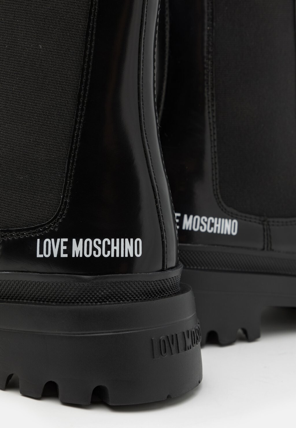 

Ботильоны на платформе Love Moschino, черный
