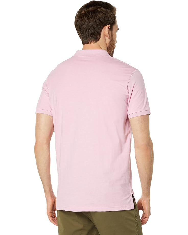 

Поло U.S. POLO ASSN. Solid Jersey Polo Shirt, цвет Pink Sunset Heather