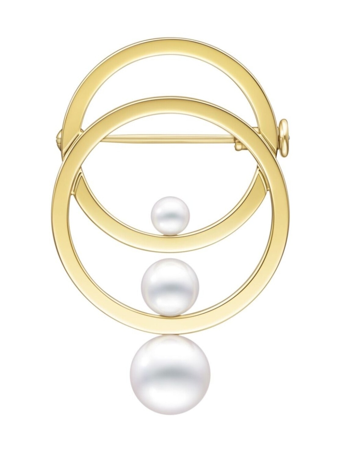 

Золотая брошьCollection Line Cosmic Akoya с жемчугом TASAKI, золотой