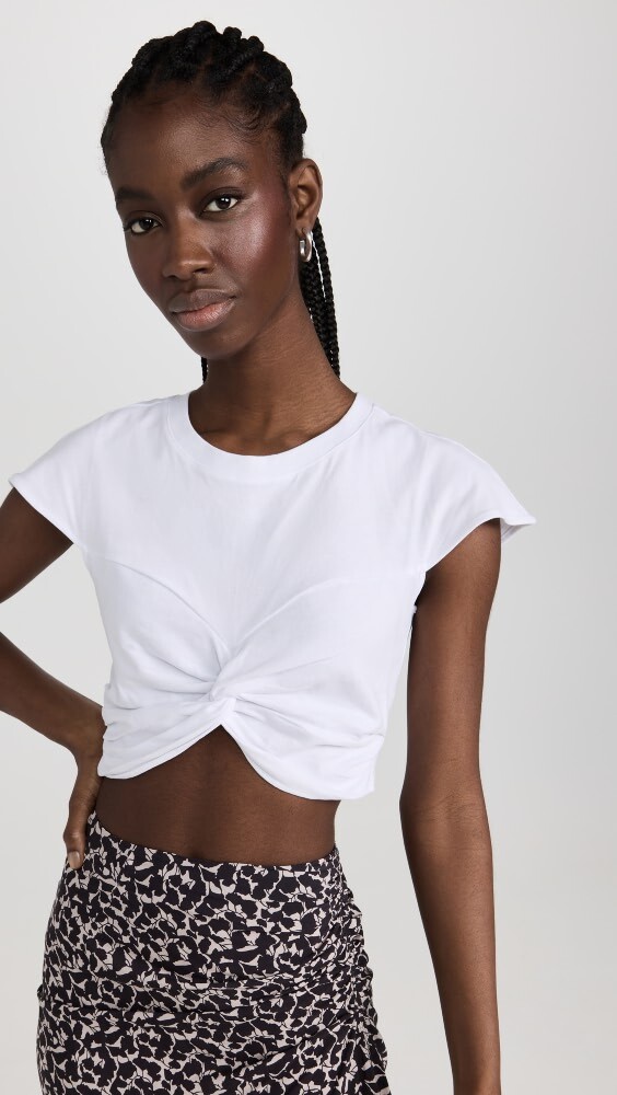 

Топ Isabel Marant Zineae, белый