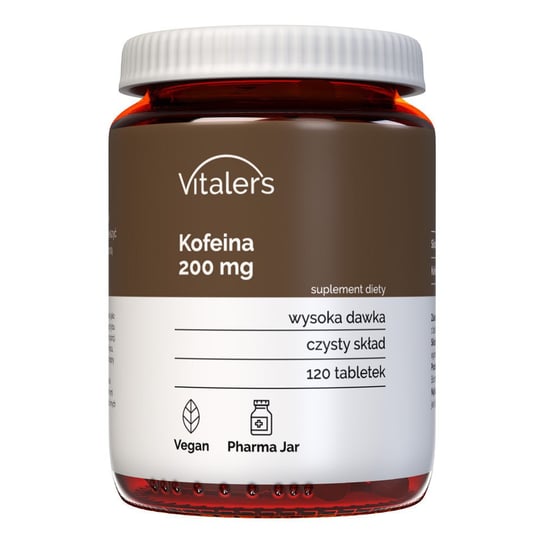Vitaler's, Кофеин 200 мг - 120 таблеток кофеин 4me nutrition caffeine 200 мг 120 таблеток нейтральный
